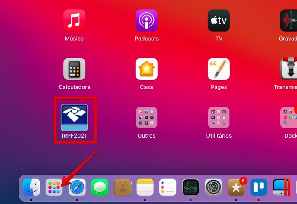 Programa Imposto de Renda Pessoa Física 2021 está disponível no Mac — Foto: Reprodução/Helito Beggiora