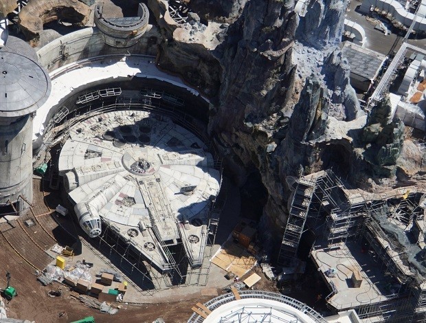 Imagens mostram parque temático de Star Wars quase pronto (Foto: Reprodução / bioreconstruct)