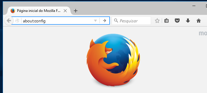 Acessando a área de configurações do Firefox (Foto: Reprodução/Edivaldo Brito)