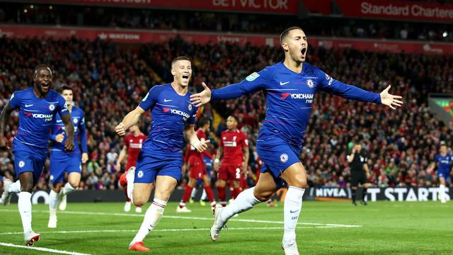 Liverpool 1 X 2 Chelsea Copa Da Liga Inglesa Terceira Fase Tempo Real Globo Esporte