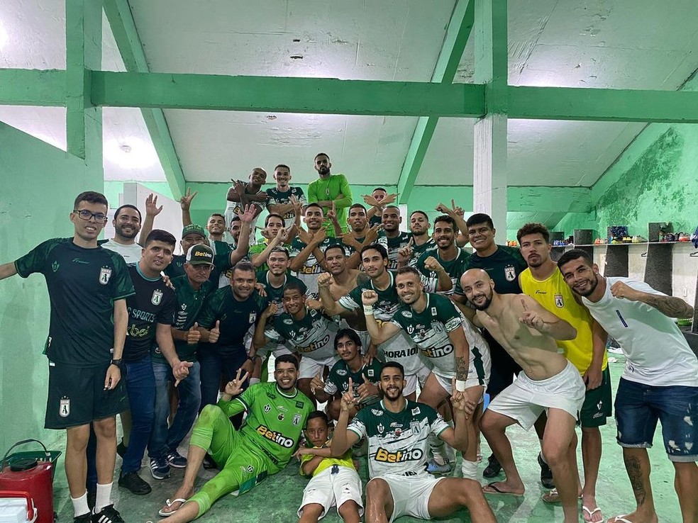 Enquanto oito clubes buscam vaga na semifinal, o Sousa está na boa, já classificado e com a liderança encaminhada — Foto: Sousa EC