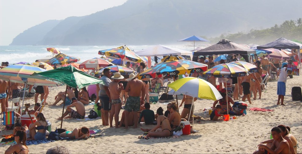 Turistas Lotam Praias De Sao Sebastiao No Feriado Prolongado De 7 De Setembro Vale Do Paraiba E Regiao G1