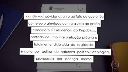 Juiz determina que homem que esfaqueou Bolsonaro seja internado para tratamento psiquiátrico