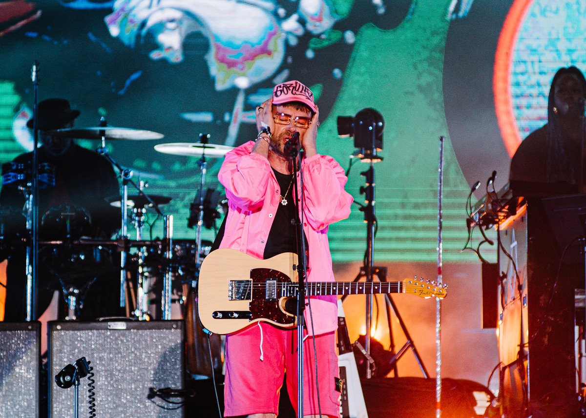 Gorillaz fecha Mita Competition e prova ao vivo que hoje é banda de carne e osso, não de pixels |  Música
