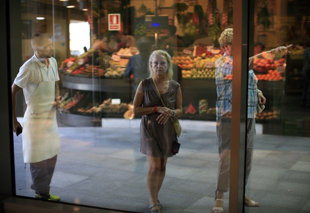 Banco da Espanha anuncia que país saiu da recessão após 2 anos (Foto: Marcelo del Pozo/Reuters)