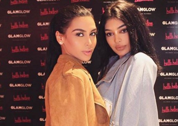 Sonia e Fyza Ali são comparadas da Kim Kardashian e Kylie Jenner (Foto: Reprodução Instagram)