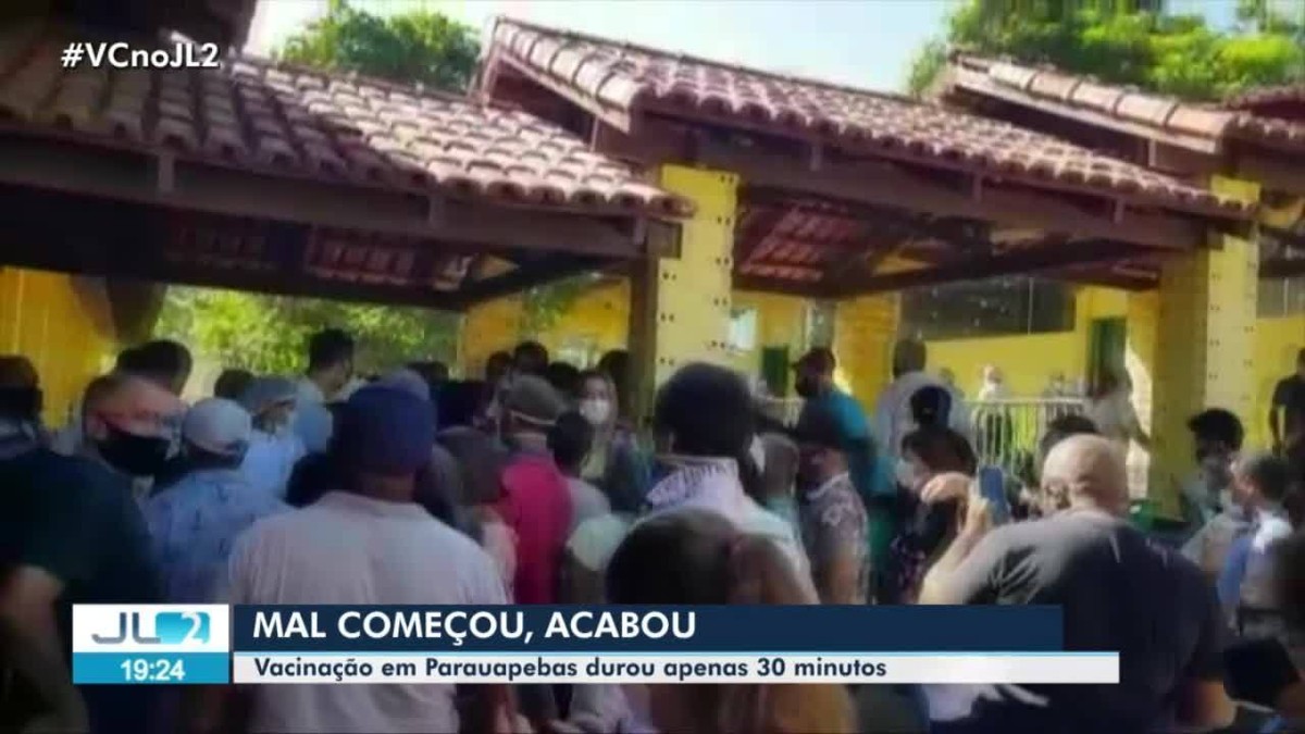 Parauapebas, no PA, tem confusão em ponto de vacinação contra Covid-19 por causa de falta de doses - Vimarsana News