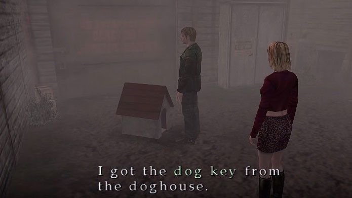 Use a Dog Key para fazer um dos finais mais engraçados de Silent Hill 2 (Foto: Reprodução/Tais Carvalho)