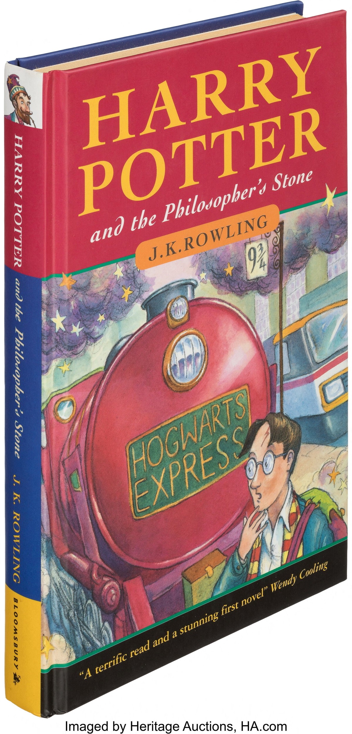 Exemplar da 1ª edição de ‘Harry Potter’ é vendido por US$ 417 mil em leilão | Pop & Arte
