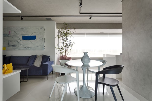 Um apartamento jovem e minimalista de 78 m² em Belo Horizonte (Foto: Gustavo Xavier)