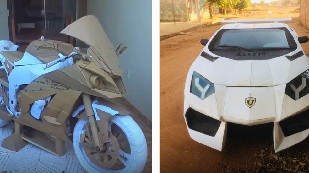 Moto de papelão ou LamborgUno: qual é o melhor?
