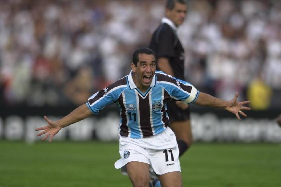 Zinho foi campeão da Copa do Brasil com o Grêmio — Foto: Mauro Vieira/Agência RBS