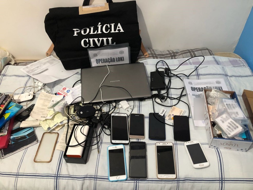 Operação foi realizada nesta quinta-feira (23) (Foto: Polícia Civil/Divulgação)
