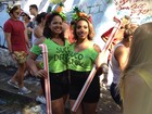 Foliões capricham nas fantasias para curtir o carnaval em Olinda