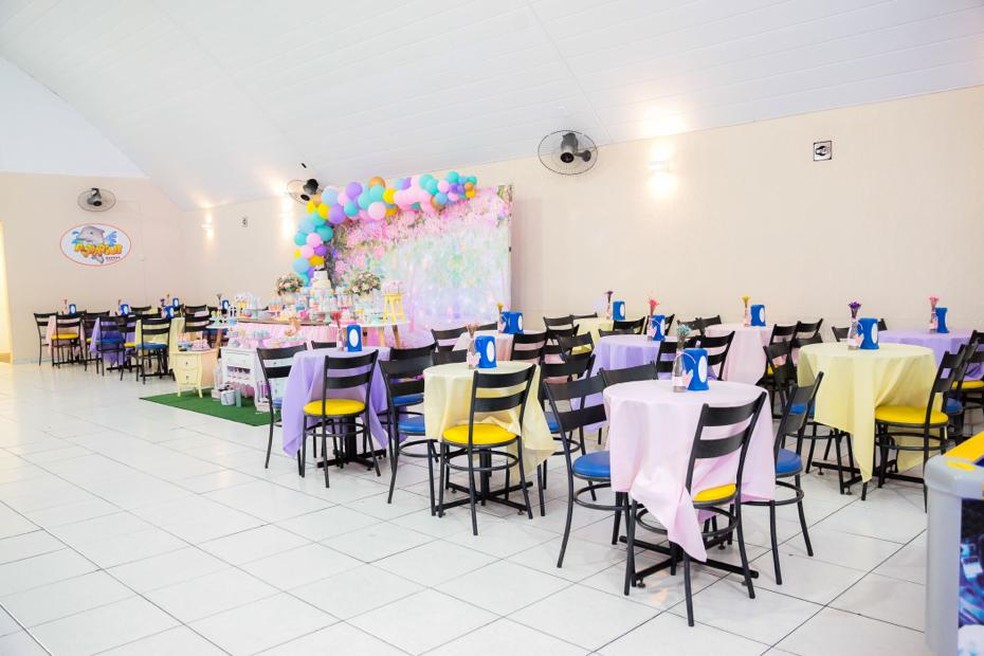 Buffet infantil em São José dos Campos — Foto: Arquivo Pessoal