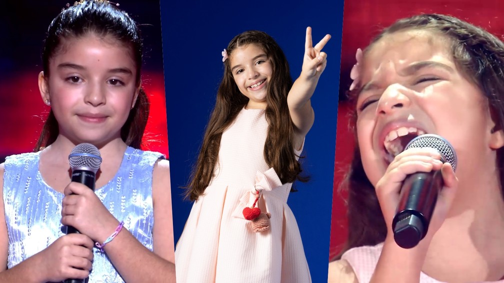 Isadora Pedrini, do Time Brown, é uma das finalistas da sétima temporada de The Voice Kids — Foto: Globo/Victor Pollack