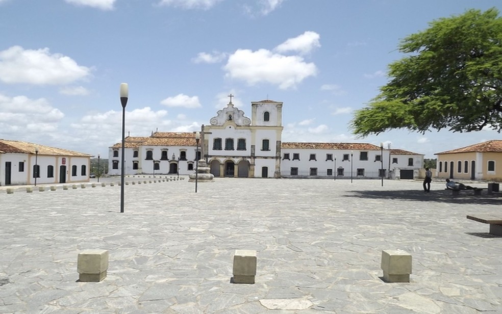 Praça São Francisco em São Cristóvão  — Foto: Joelma Gonçalves/G1/Arquivo