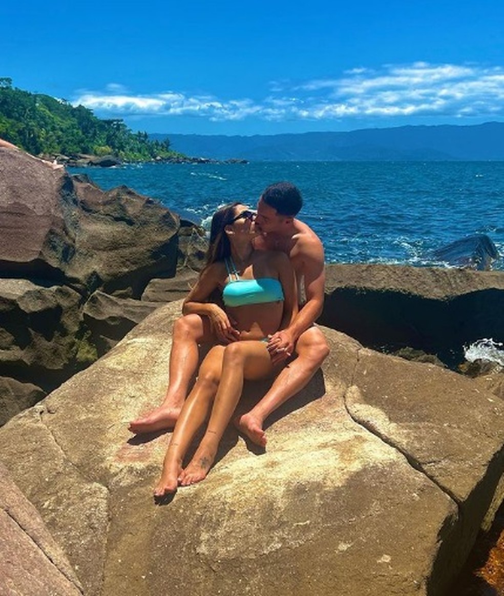 Keyt e Fabinho estão noivos — Foto: Reprodução/Instagram