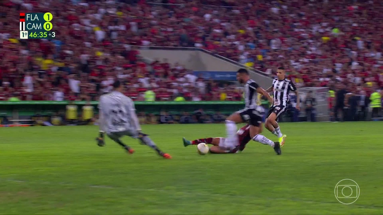 Flamengo x Atl&eacute;tico-MG - Melhores Momentos do 1&ordm; Tempo