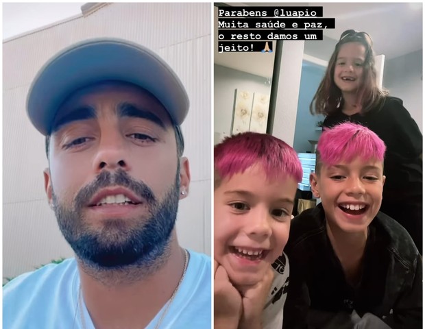 Pedro Scooby celebra aniversário de ex Luana Piovani com vídeo de filhos (Foto: Instagram)