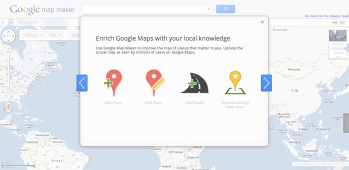 Google Map Maker será descontinuado a partir de março de 2017 (Foto: Divulgação/TechCrunch)