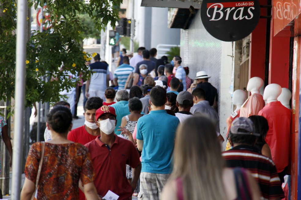 Centro de Cuiabá — Foto: Luiz Alves/Prefeitura de Cuiabá