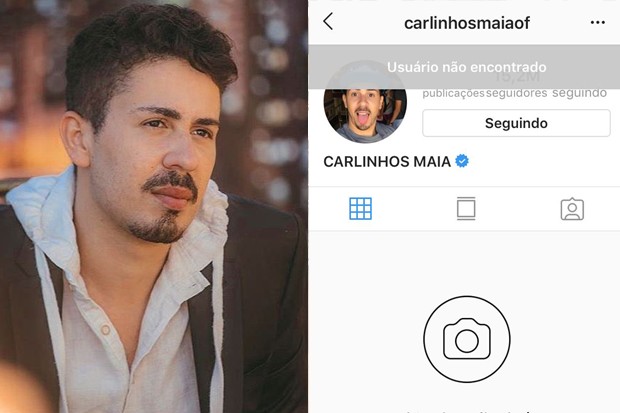 Carlinhos Maia desativa Instagram (Foto: ReproduÃ§Ã£o/Instagram)