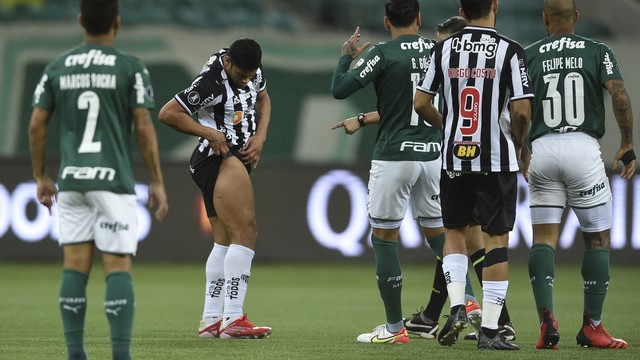 Hulk em Palmeiras x Atlético-MG
