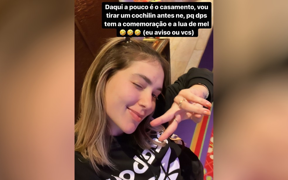 Virgínia Fonseca antes do casamento em Las Vegas — Foto: Reprodução/Instagram