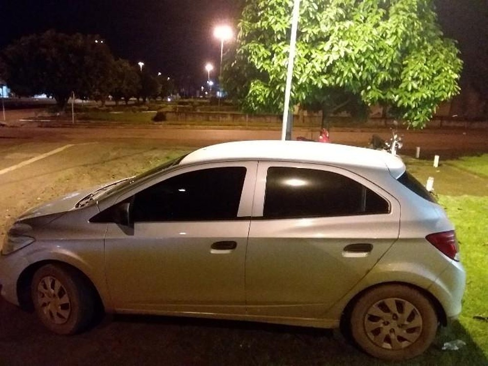 Carro foi apreendido em Ariquemes, tamb&Atilde;Â&Acirc;&copy;m em posse do filho de empres&Atilde;Â&Acirc;&iexcl;rio &Atilde;&cent;&Acirc;Â&Acirc;Â Foto: PM/Divulga&Atilde;Â&Acirc;Â§&Atilde;Â&Acirc;&pound;o (Foto: Foto: PM/Divulga&Atilde;Â&Acirc;Â§&Atilde;Â&Acirc;&pound;o)