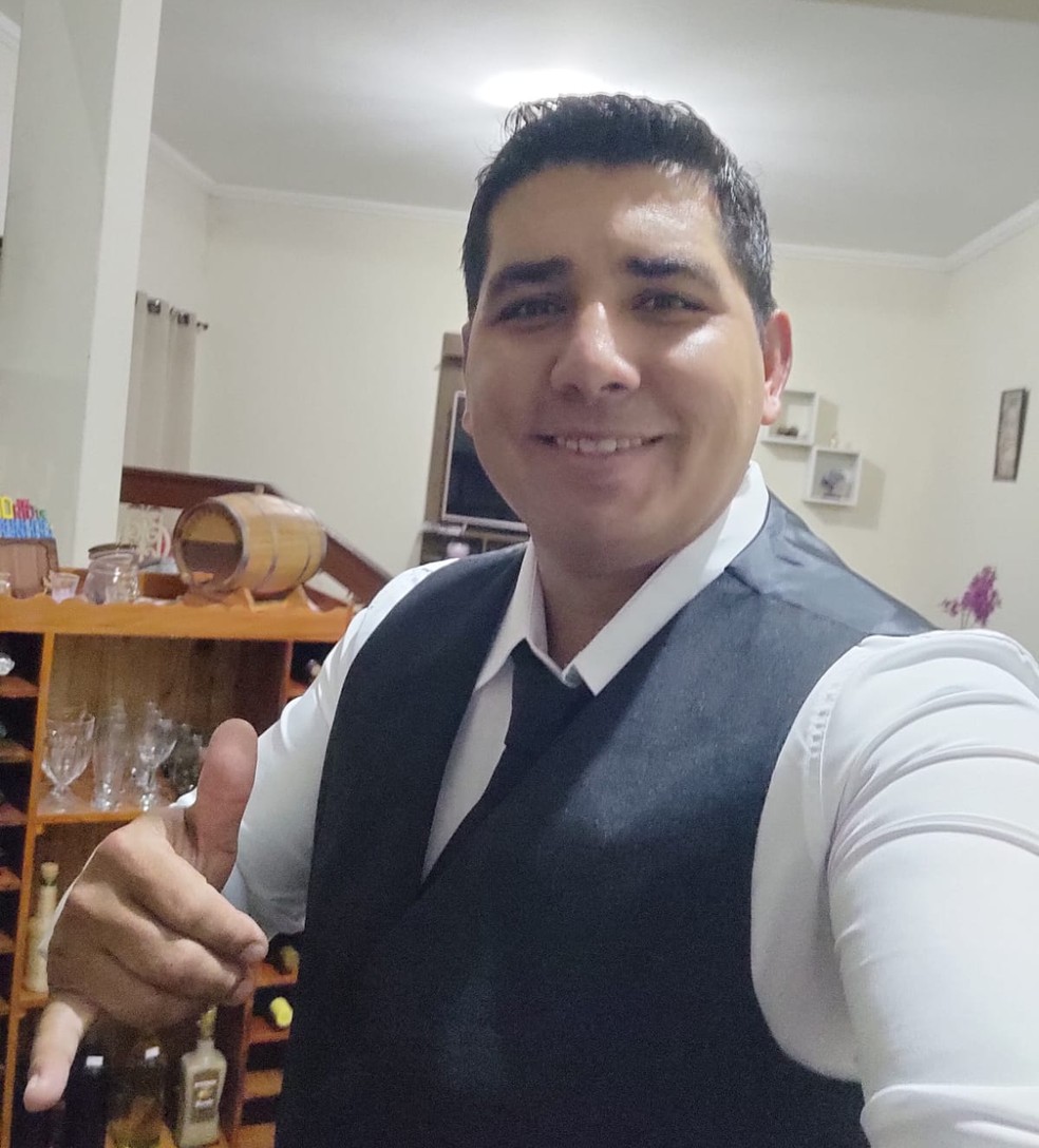 Dondiego tem 34 anos e é dono de uma padaria em Gália (SP) — Foto: Arquivo pessoal