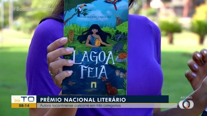 Autora tocantinense concorre em três categorias no Prêmio Nacional Literário