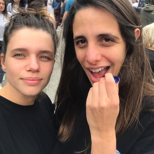 Bruna Linzmeyer e Priscila Visman (Foto: Reprodução/Instagram)