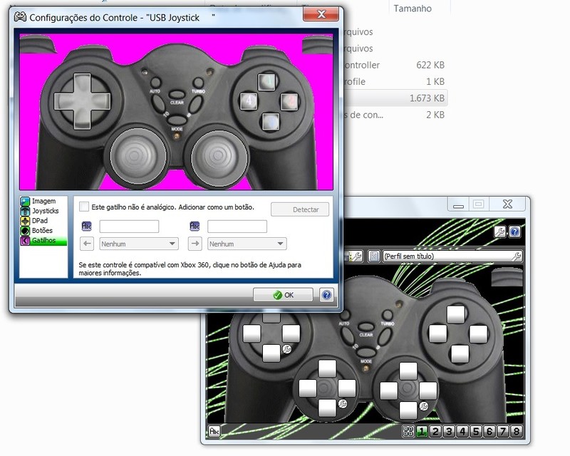 Xpadder изображения геймпадов