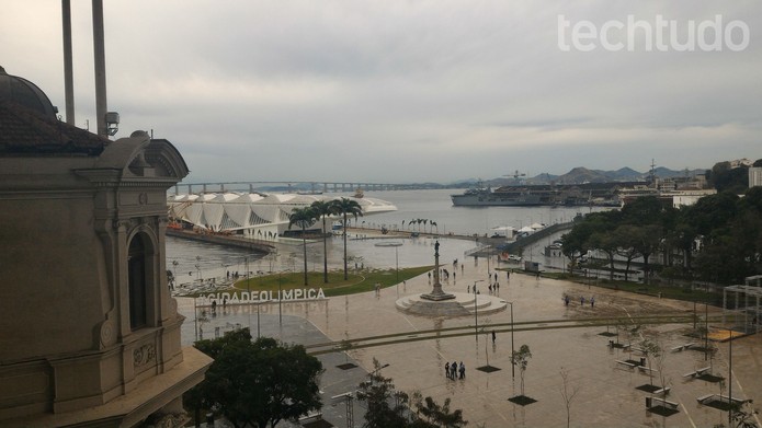 Vista da sede do YouTube no Rio de Janeiro (Foto: Melissa Cruz/TechTudo)