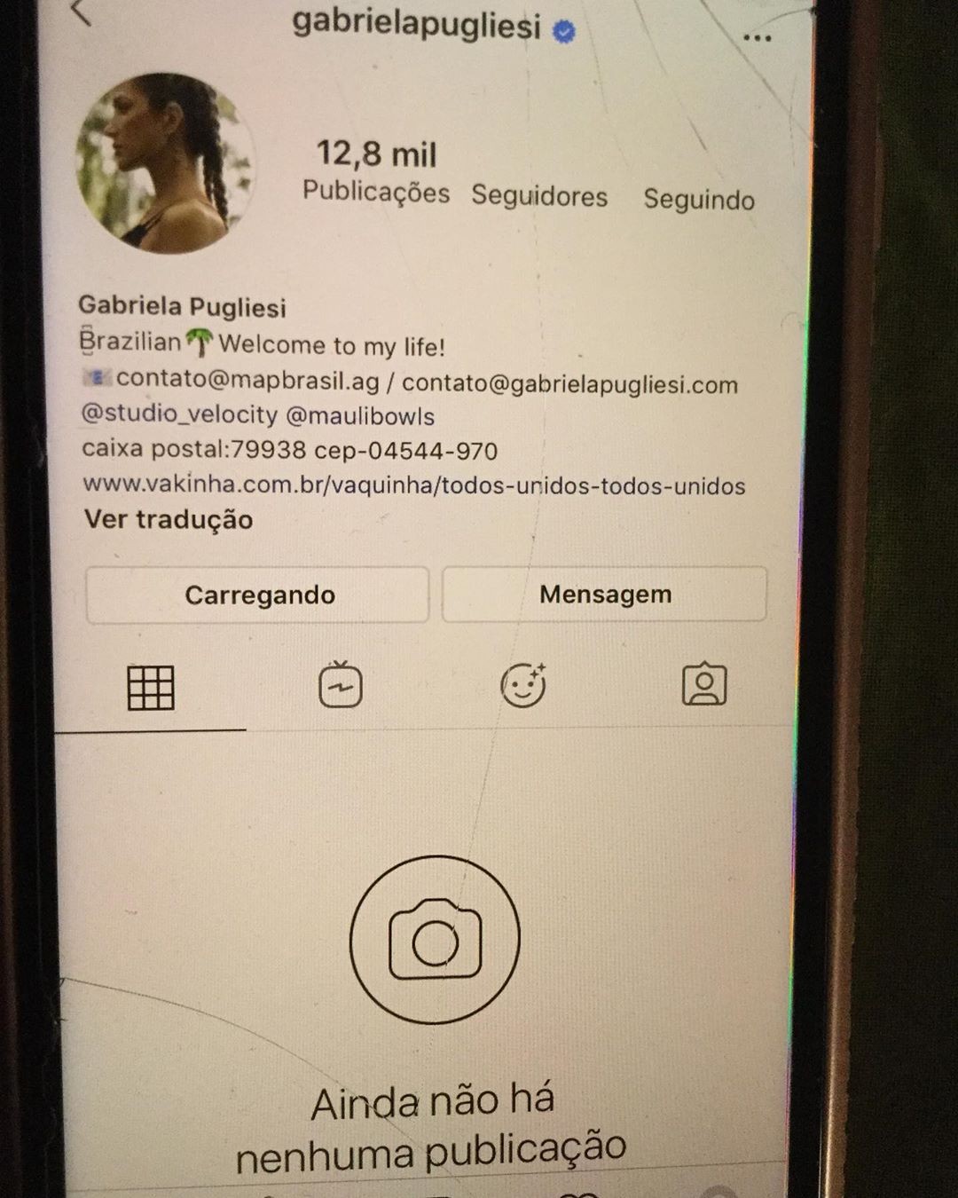 Gabriela Pugliesi desativa Instagram (Foto: Reprodução Instagram)