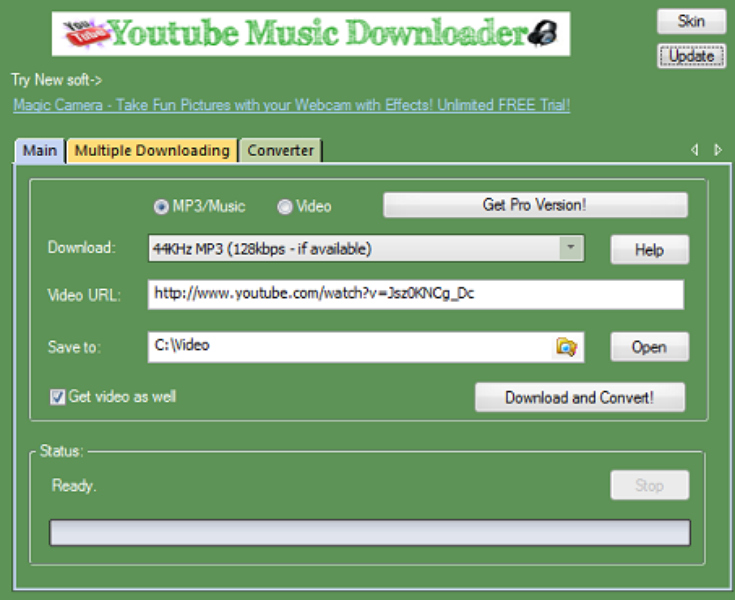 free software to download music from youtube