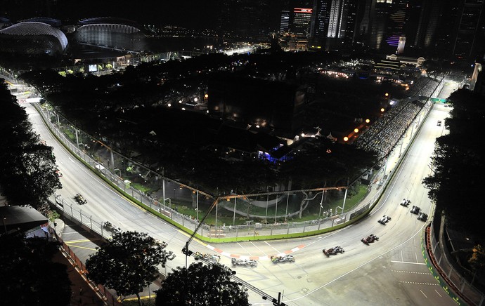 Formula 1 Circuito de Cingapura (Foto: Agência AFP )