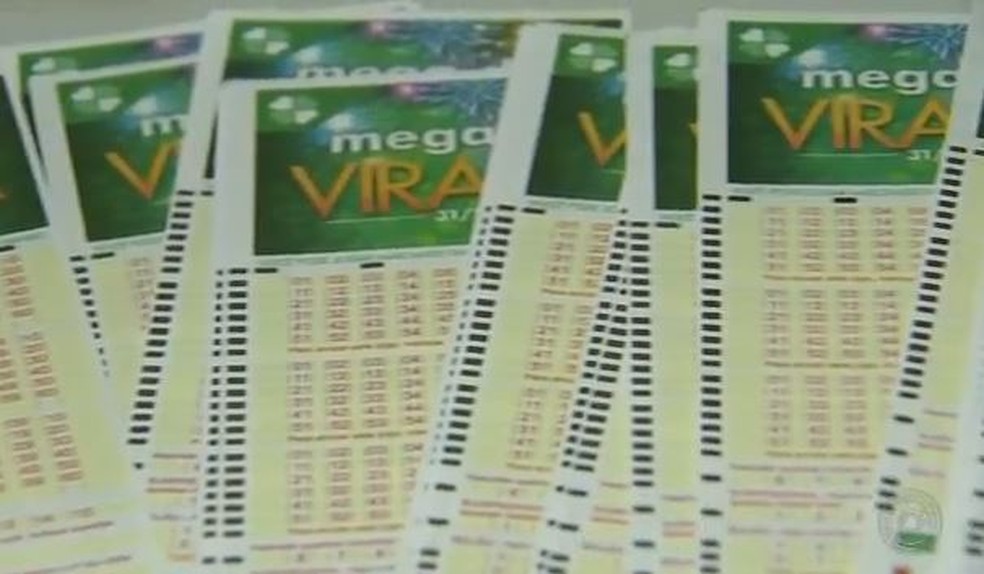 Mega da Virada tem sorteio no dia 31 de dezembro; prêmio é de R$ 280 milhões — Foto: Reprodução/TV TEM