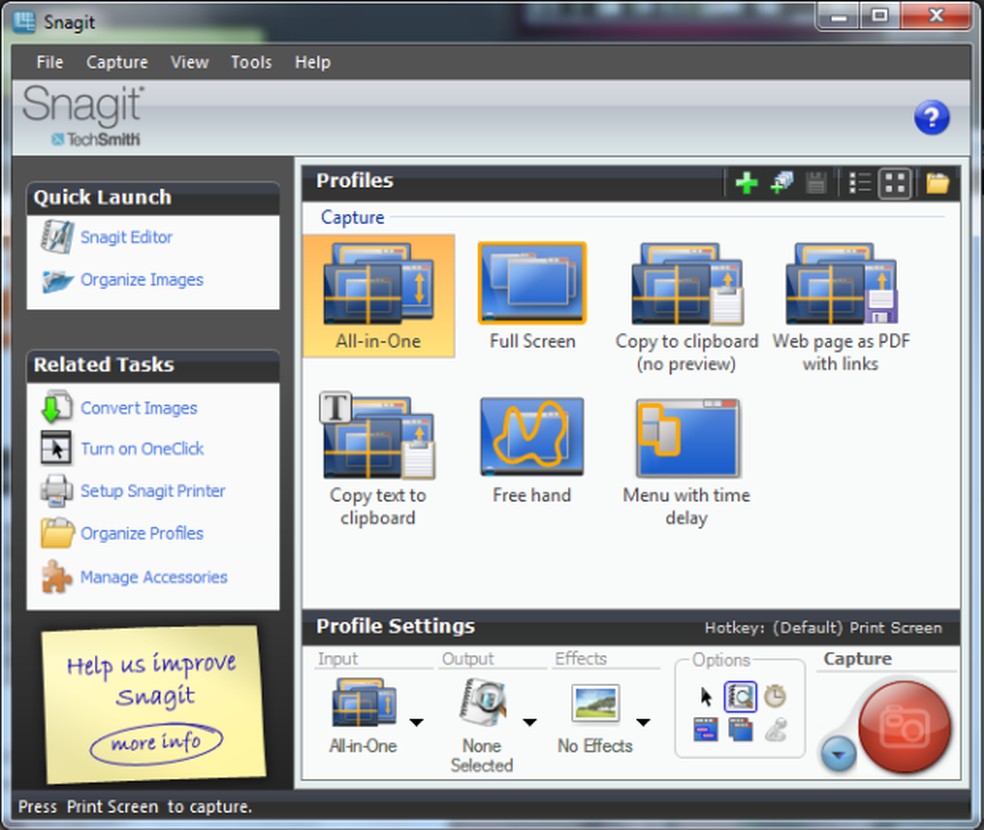 snagit 9 which is best video setting