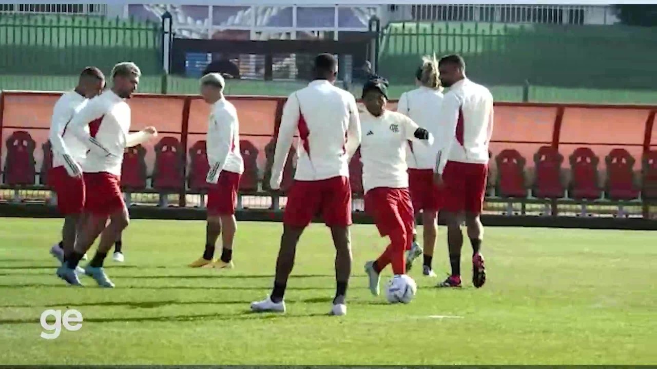 Flamengo faz último treino antes da estreia no Mundial