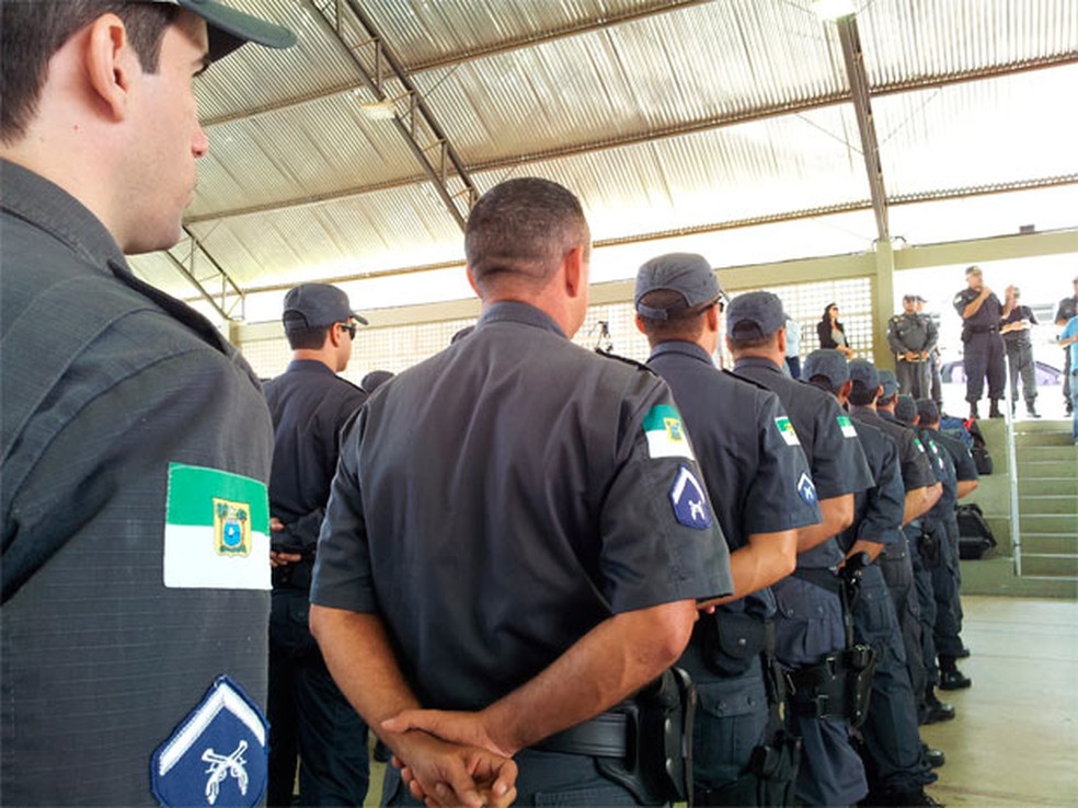Policiais militares do Rio Grande do Norte (Foto: PM/Divulgação)