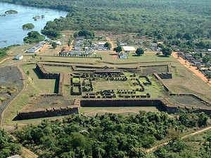 Forte Príncipe da Beira, em RO (Foto: Emanuel Alencar/Arquivo Pessoal)
