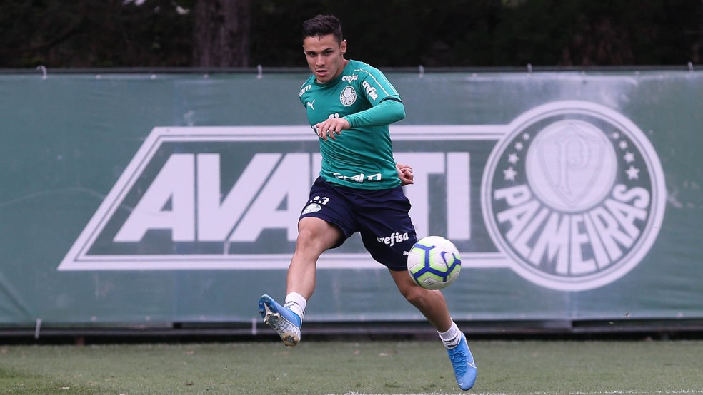 Raphael Veiga é sonho de consumo do Sport  — Foto: Cesar Greco/Palmeiras