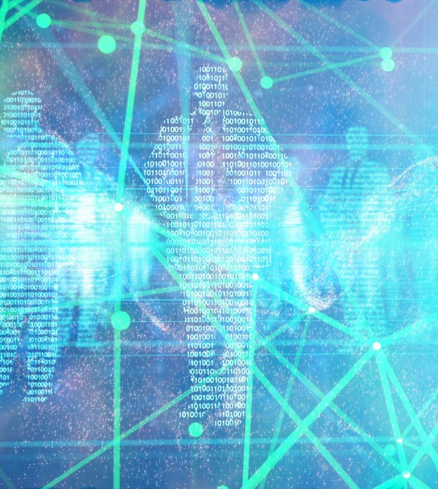 Inteligência artificial, ia, tecnologia, computação quântica, internet, rede, conectado