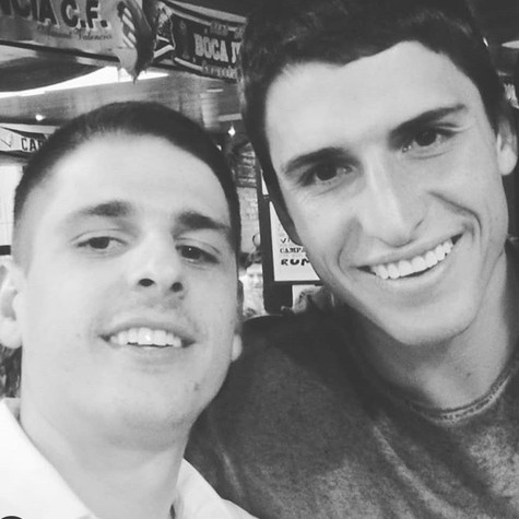 Felipe Prior e o irmão, Fabio (Foto: Reprodução/Instagram)