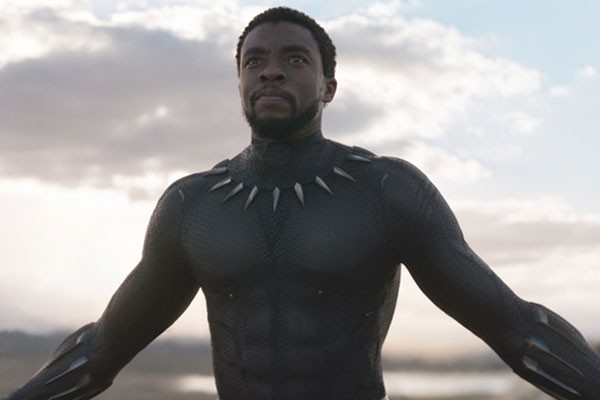 Chadwick Boseman como o herói Pantera Negra (Foto: Reprodução)