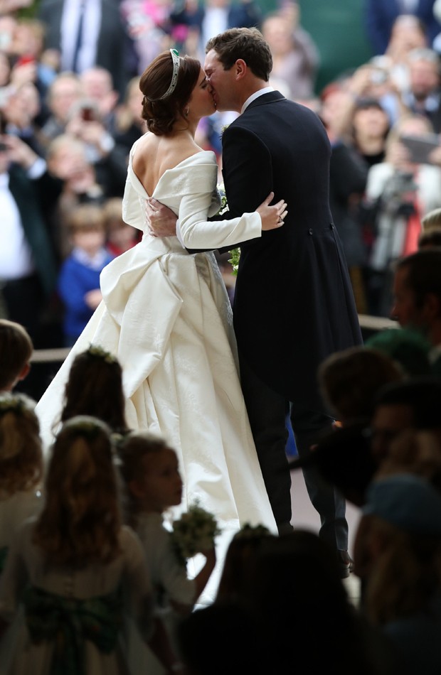 Princesa Eugenie e Jack Brooksbank se casam em Windsor (Foto: Getty Images)
