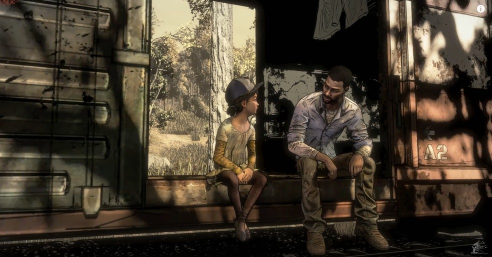 Clemente cresce e se torna a protagonista de The Walking Dead, da Telltale — Foto: Reprodução/Youtube