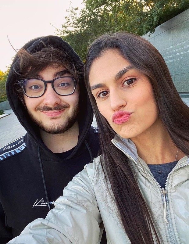 Luca Bueno e a namorada, Yasmin Vilela (Foto: Reprodução/Instagram)